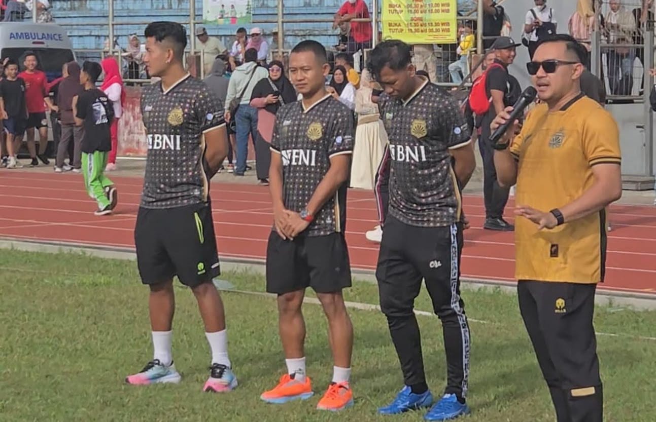 Bhayangkara FC Gelar Coaching Clinic untuk Pembinaan Talenta Muda Sepak Bola Lampung