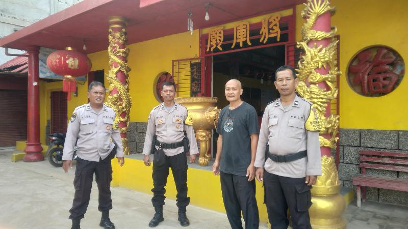 Hari Raya Waisak, 90 Personel Polisi Amankan 8 Vihara di Bandar Lampung