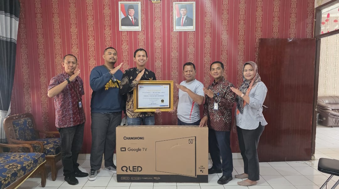 Tertib Bayar Listrik, Dishub Lampung Barat Dapat Apresiasi dari PLN