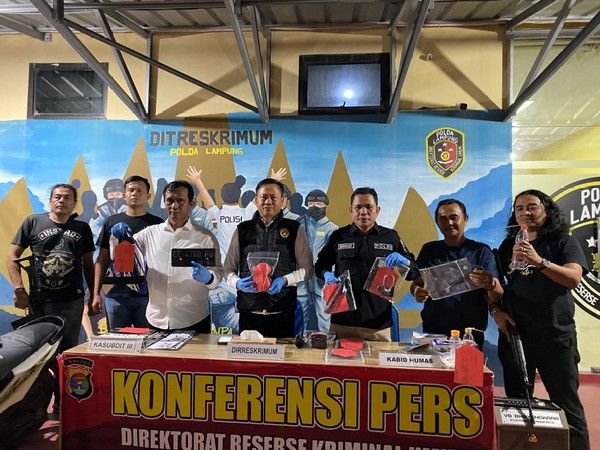 Polda Lampung Ungkap Curanmor Lintas Daerah, Pelaku Beraksi di 8 TKP
