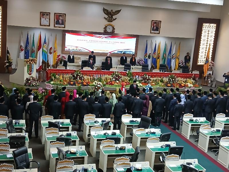 Resmi Dilantik Periode 2024-2029, Berikut Nama-Nama 84 Anggota DPRD Provinsi Lampung 