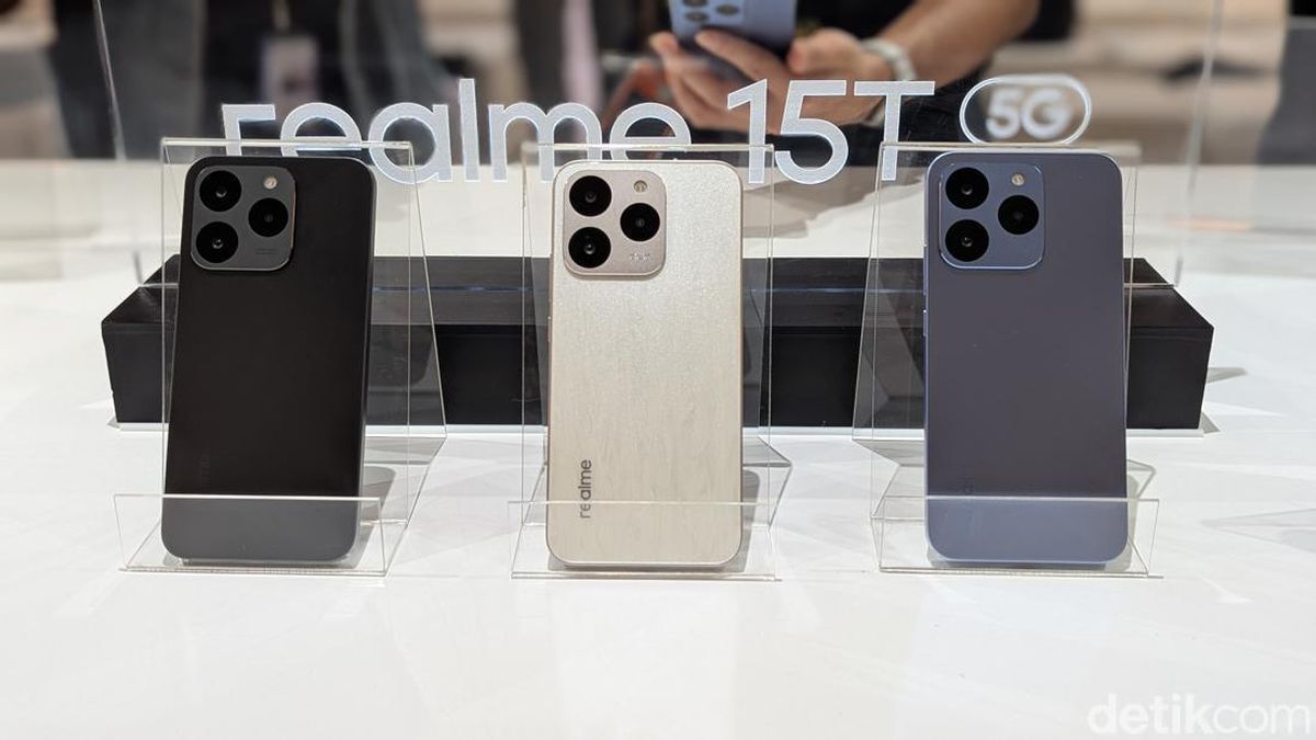 Spesifikasi Realme 15T 5G: Baterai Besar, Layar Mulus, Kamera 50MP