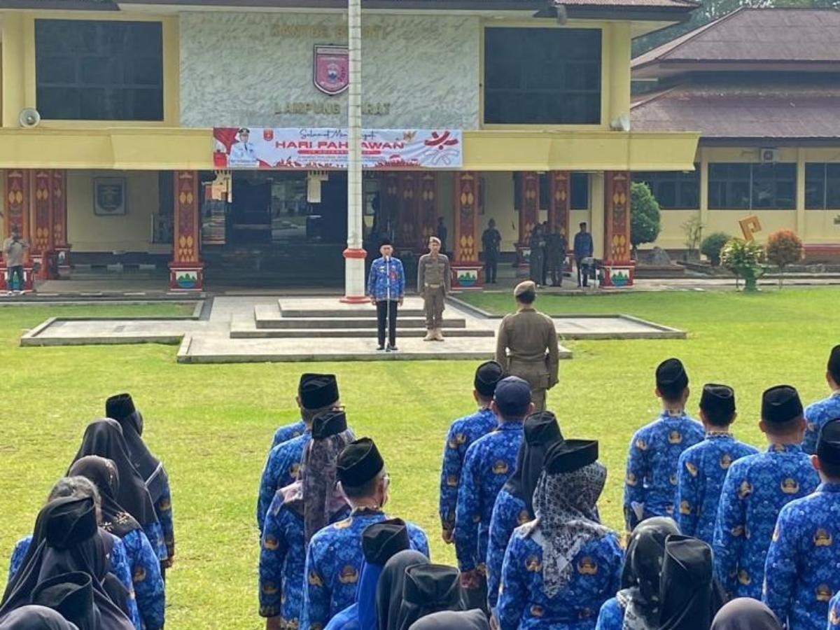 Pemkab Lampung Barat Peringati Hari Pahlawan