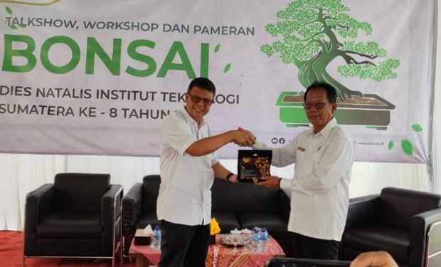 Ketua DPRD Lampung Buka Pameran Bonsai Dies Natalis ITERA