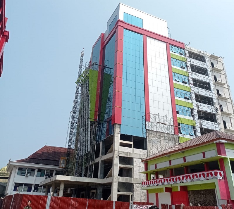 Progres Pembangunan Mal Pelayanan Publik Bandar Lampung Capai 40 Persen