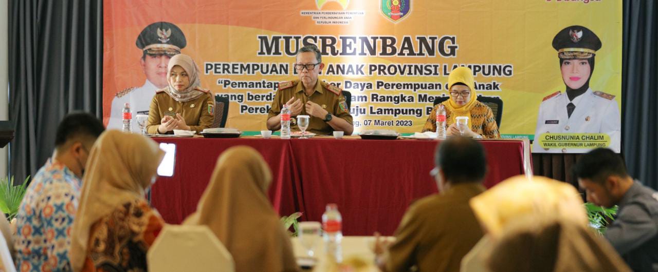 Arinal : Jadikan Musrenbang Ruang Diskusi Konstruktif, Menjawab Tantangan Pembangunan Perempuan dan Anak 