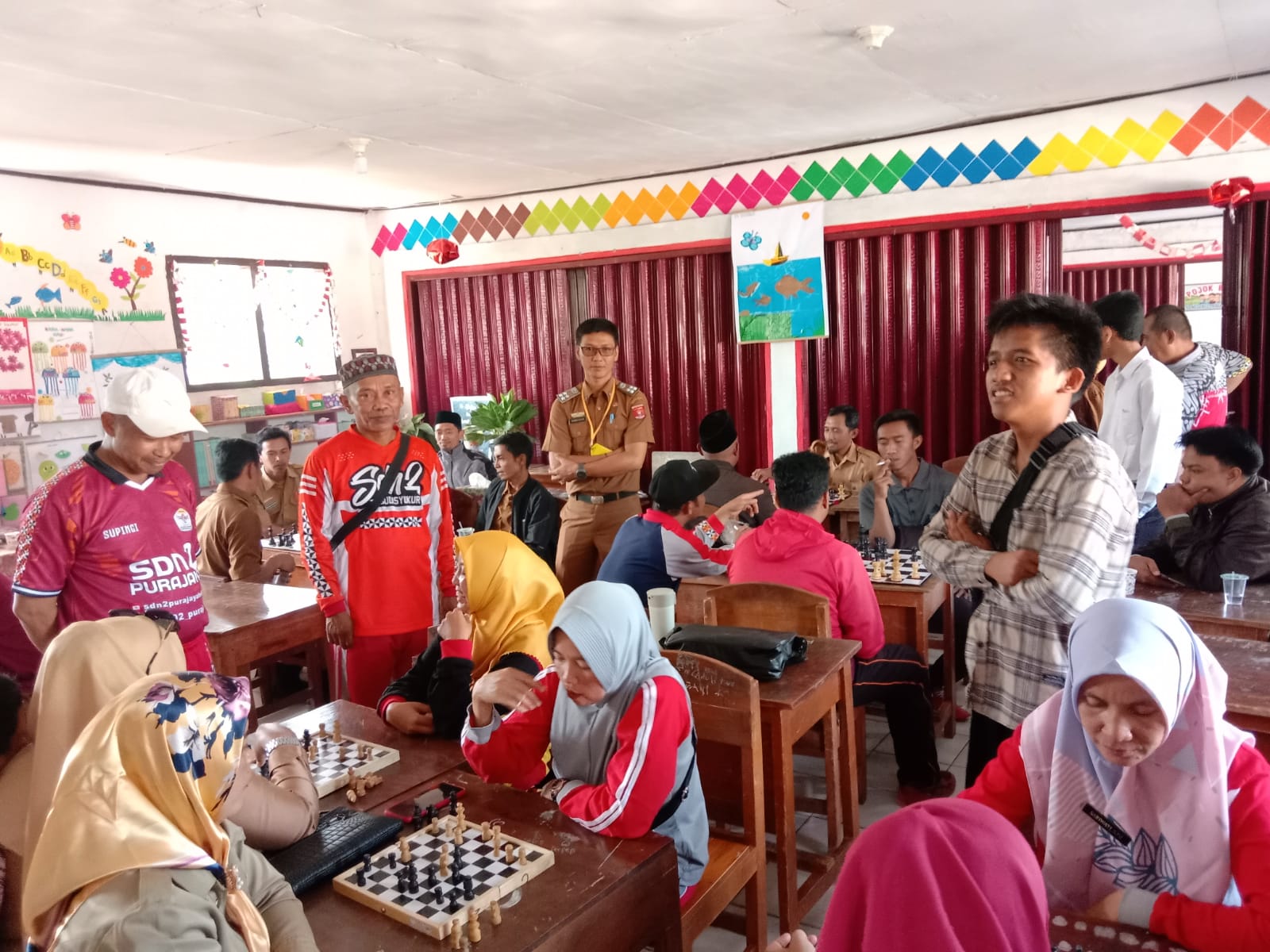 Semarak HUT PGRI dan HGN Ke-78, Seluruh Satuan Pendidikan Kebun Tebu Gelar Lomba 