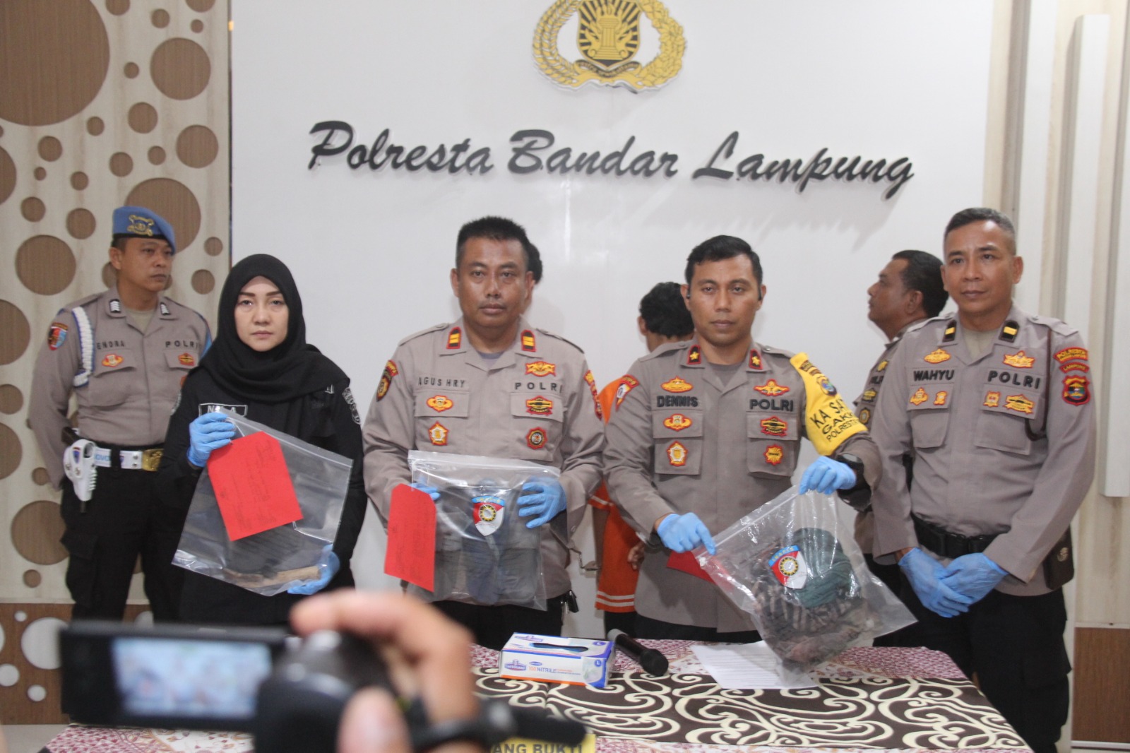 Polresta Bandar Lampung Berhasil Ungkap Kasus Pembunuhan di Kemiling