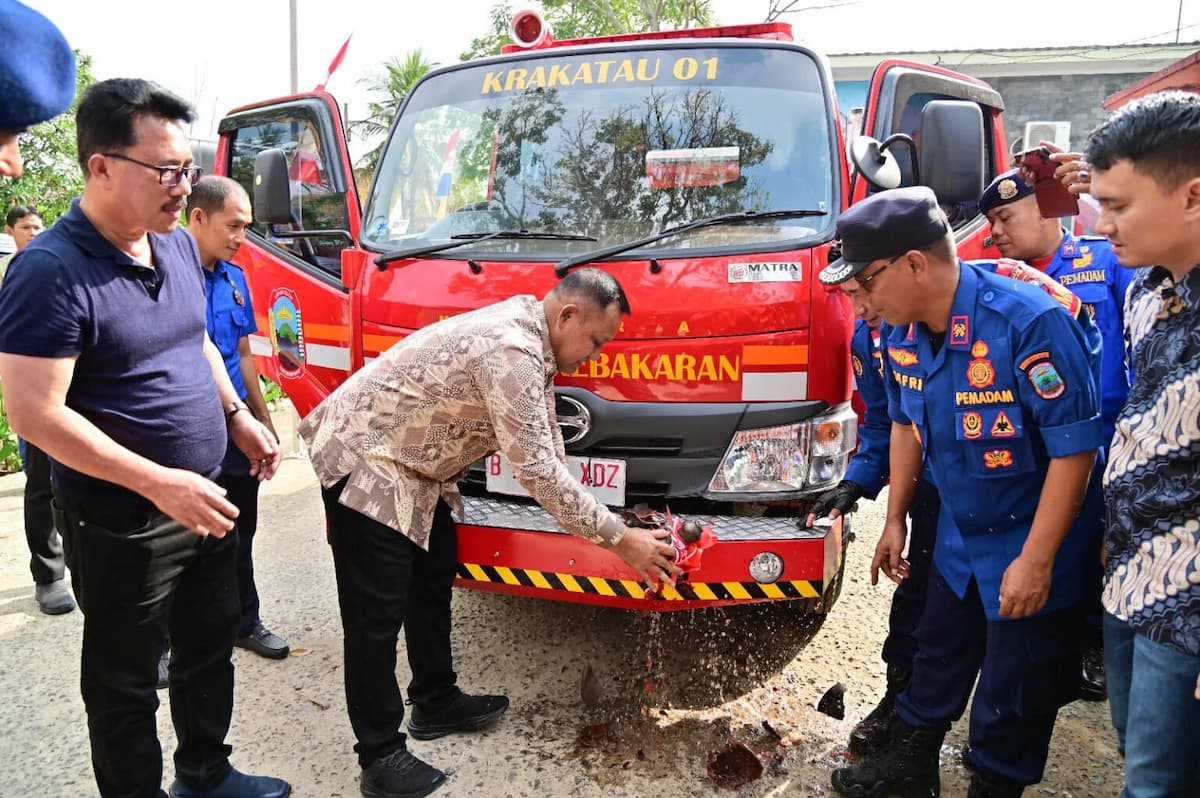 Pemkab Lampung Selatan Tambah Armada Pemadam Kebakaran