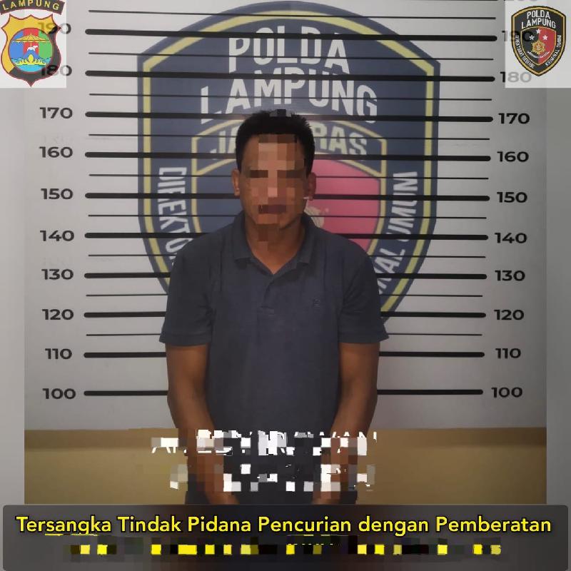 Polda Lampung Bekuk Pelaku Spesialis Ganjal ATM