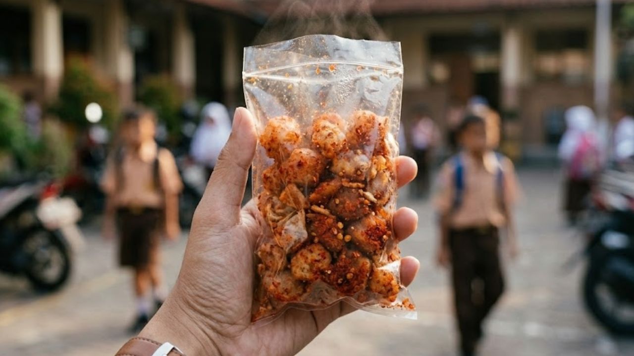 Cipuk: Camilan Pedas Gurih Favorit Anak Sekolah Bandung