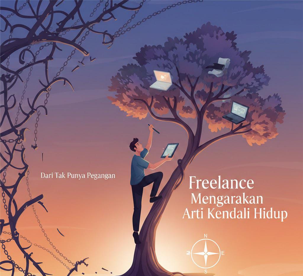 Dari Tak Punya Pegangan, Freelance Mengajarkan Arti Kendali Hidup