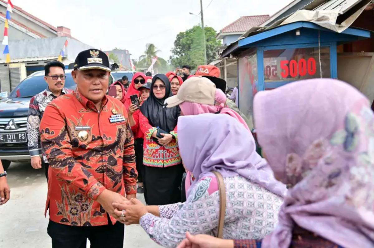 Janji Nanang Ermanto: Jalan di Dusun Parmosari 1 Desa Haduyang Segera Diperbaiki