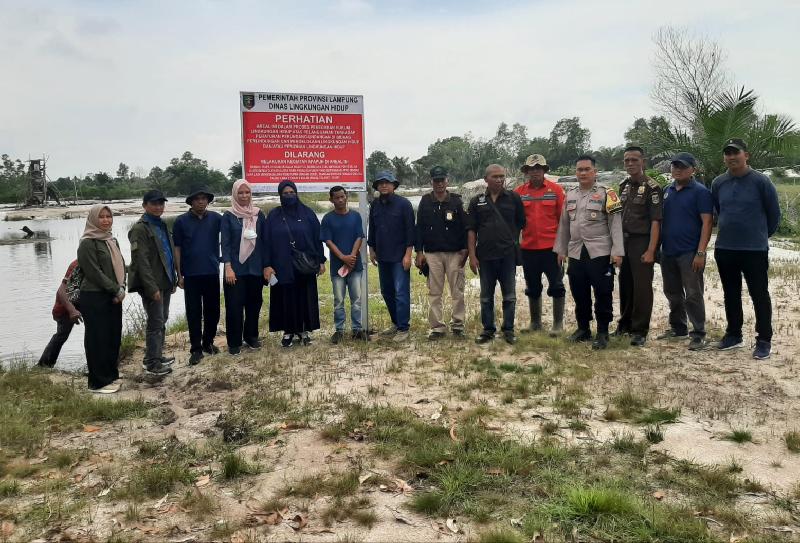 Tahun 2025, 20 Tambang Ilegal Ditertibkan, Pemprov Lampung Perkuat Pengawasan Lingkungan