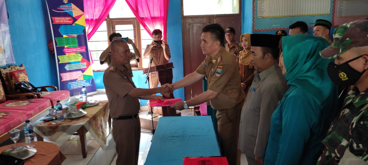 Lukmanulhakim Jabat Camat Lemong