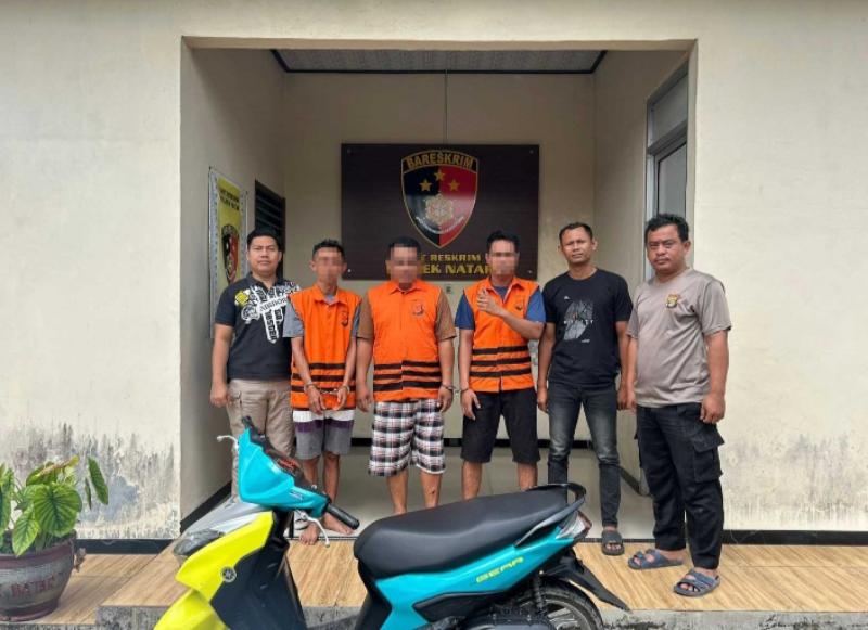 Tiga Pelaku Curanmor Di Kecamatan Natar Berhasil Dibekuk Polisi 