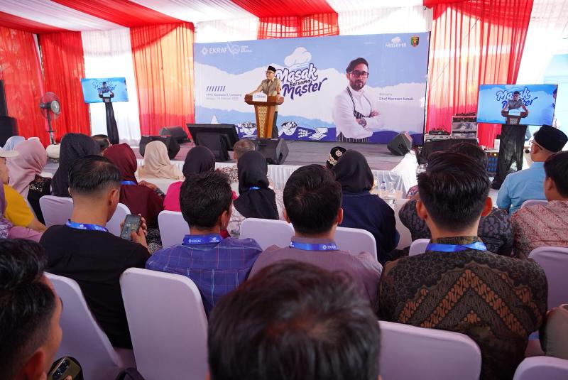 MASAMO di Lampung, Sinergi Pemprov dan Kemenparekraf Perkuat SPPG dan Ekraf Kuliner