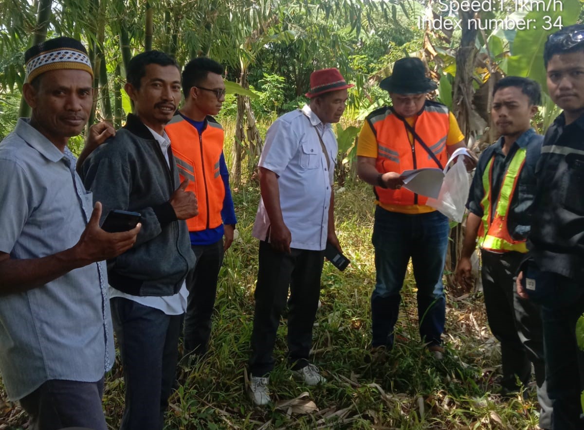 Dinas PSDA Provinsi Lampung Cek Keberadaan Cekdam Mekarjaya