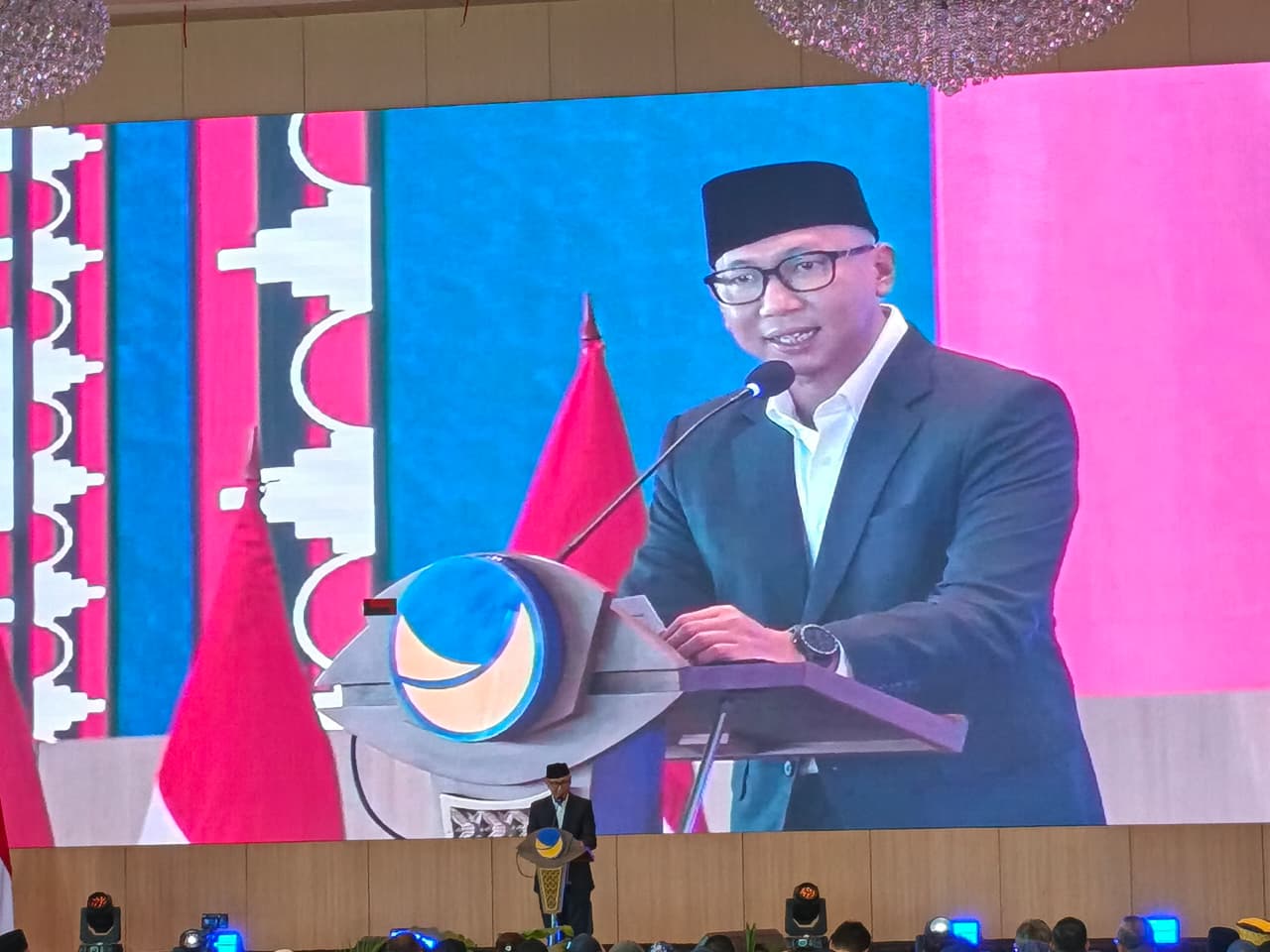 Pengurus NasDem Lampung Dilantik, Gubernur Mirza: Siap Jadi Kekuatan Politik Baru