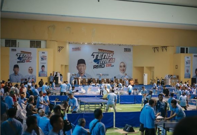 Berjalan Sukses! Turnamen Tenis Meja RMD Cup Resmi Ditutup 