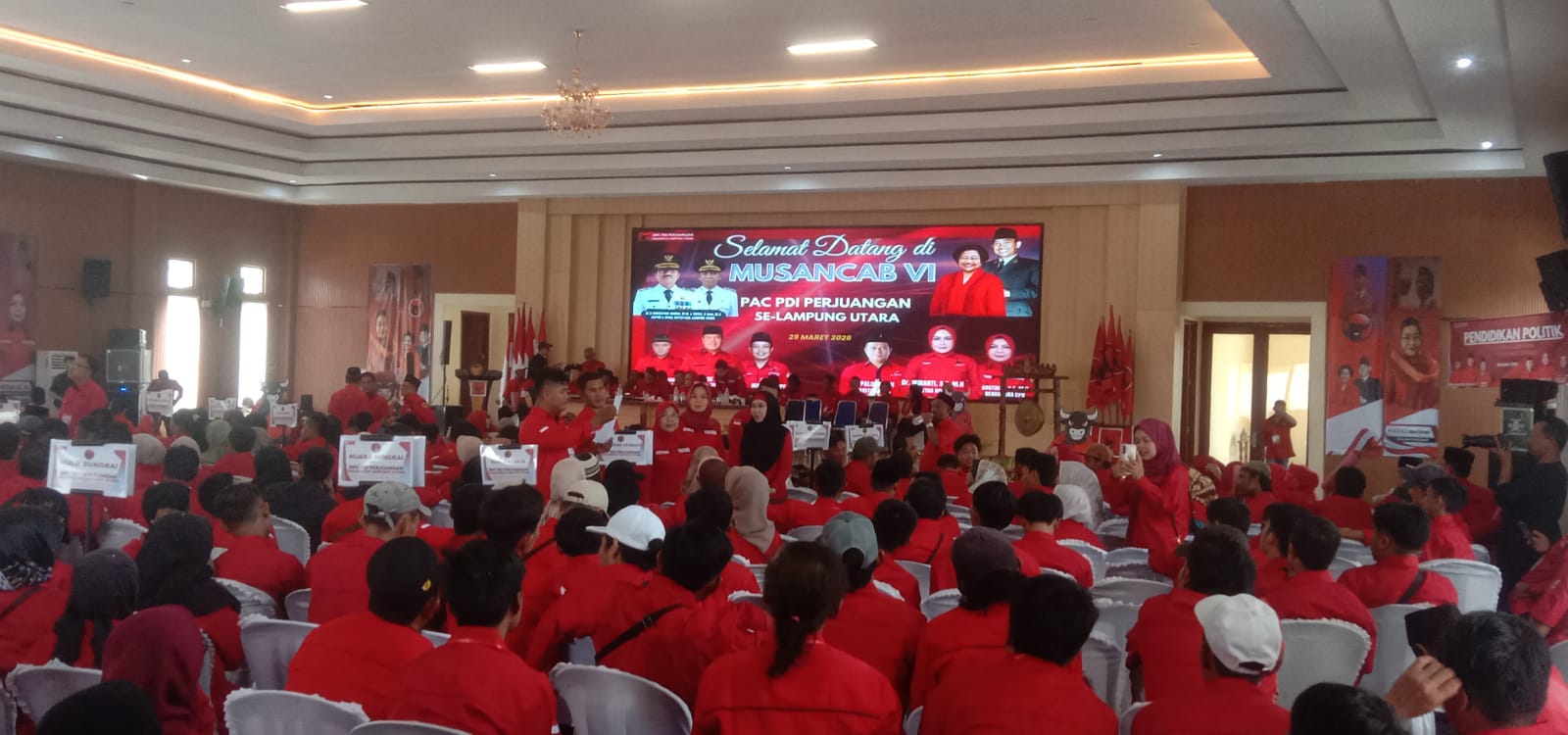 PDIP Lampung Utara Gelar Musancab, Fokus Perkuat Struktur hingga Ranting