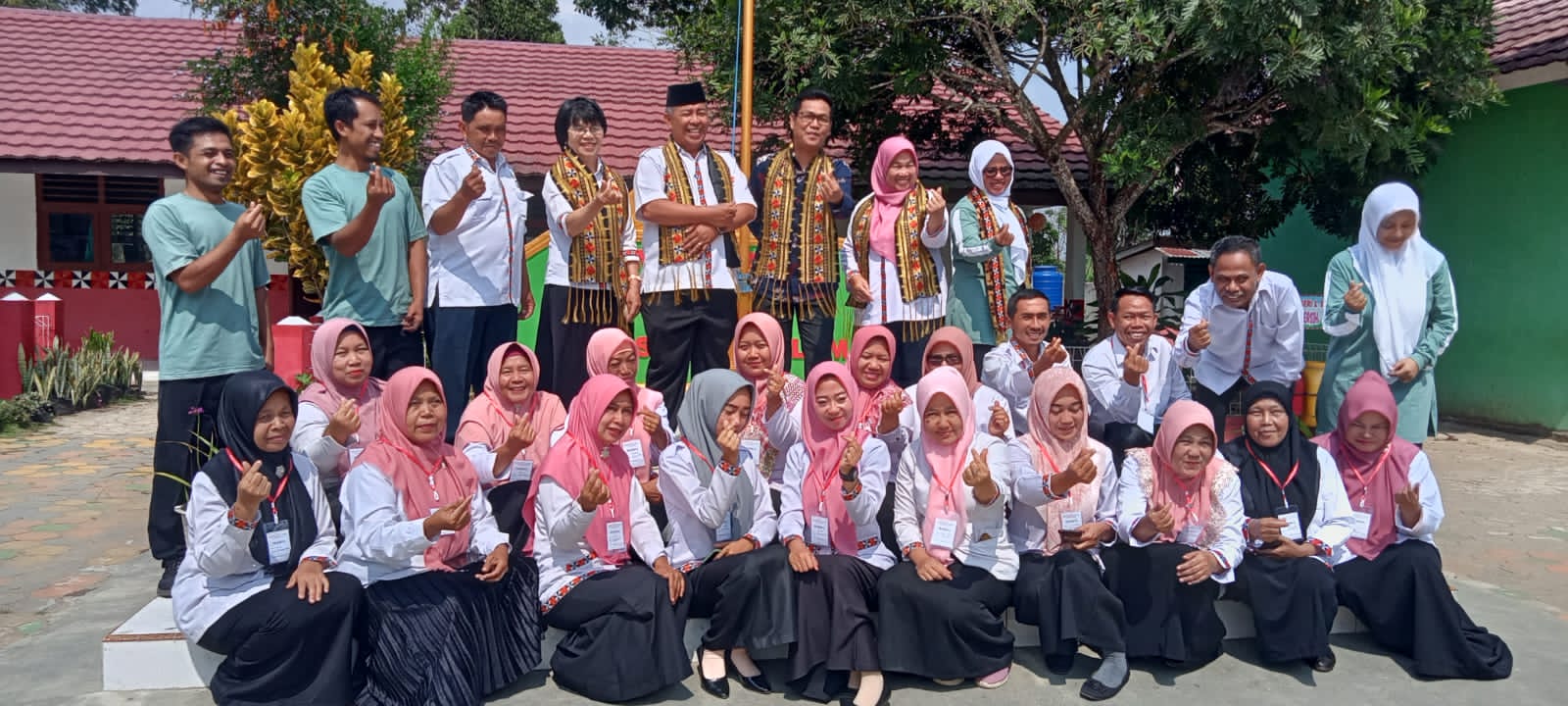 Fasilitator Provinsi Lampung Kunjungi Sekolah Penggerak SDN 1 Sumber Alam 