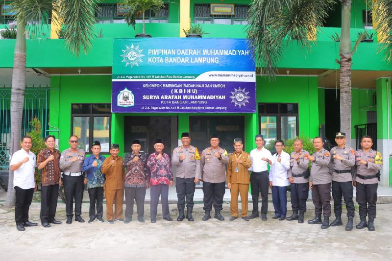 Jalin Silaturahmi, Kapolresta Bandar Lampung Kunjungi PDM Muhammadiyah