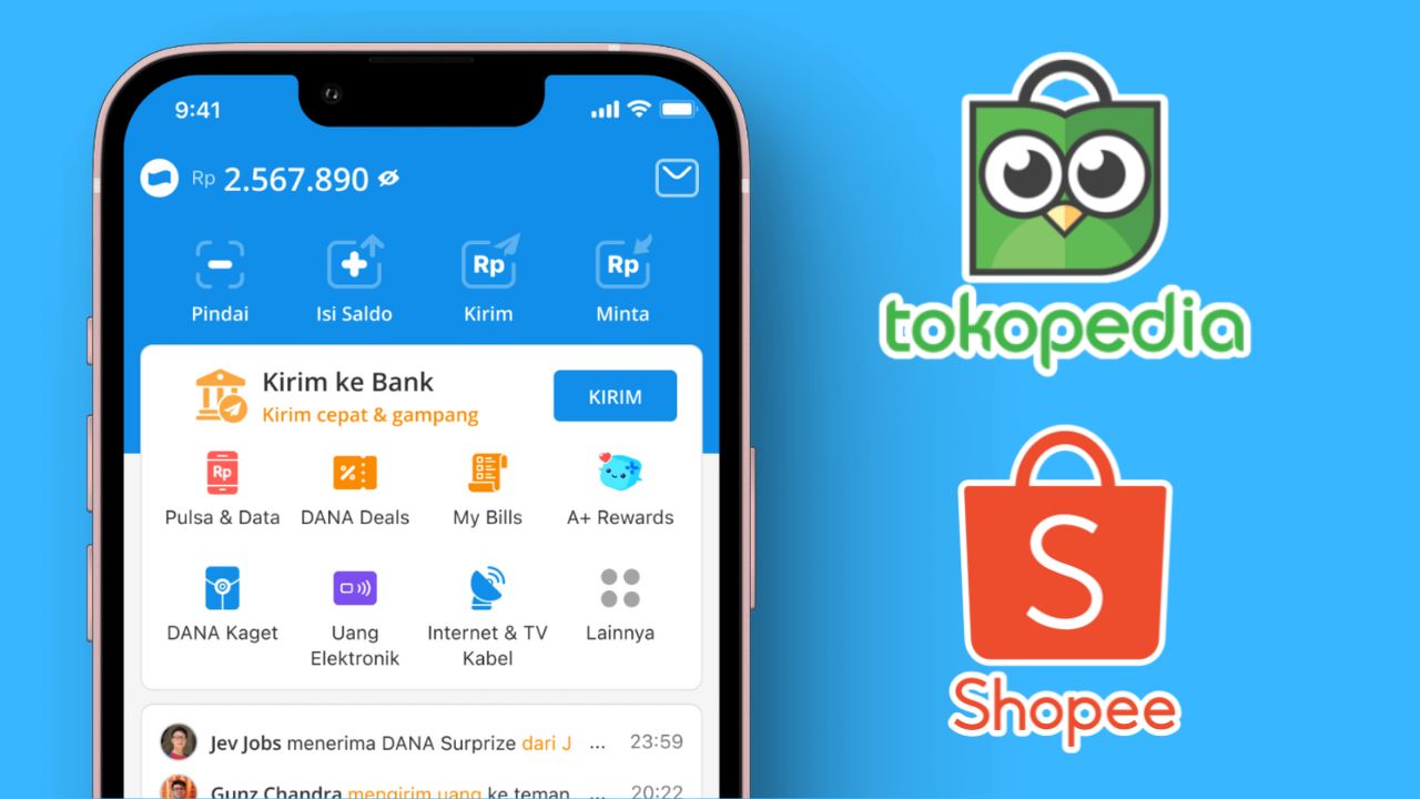 Cara Mudah Hubungkan Akun DANA ke Marketplace Favorit Kamu