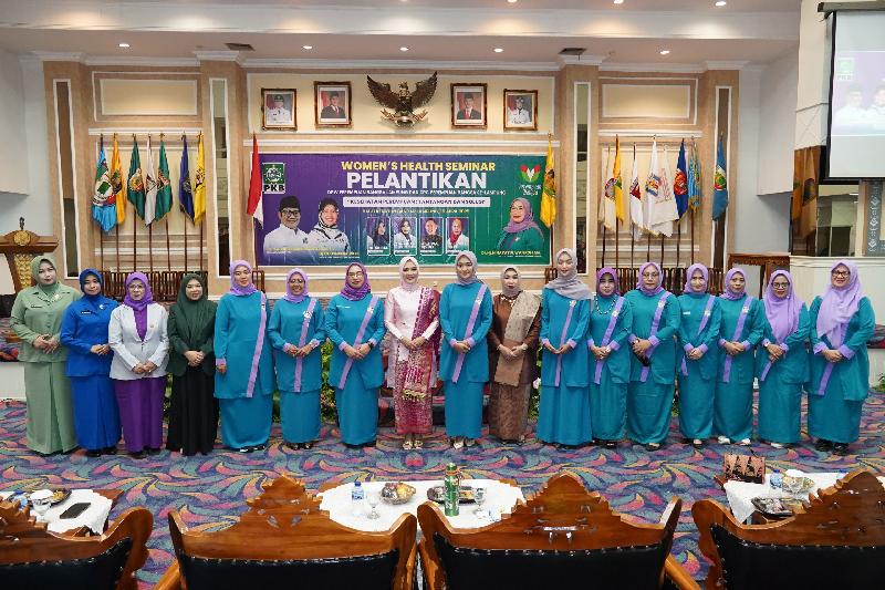 Perempuan Bangsa Lampung Resmi Dilantik, Dorong Pemberdayaan dan Penanggulangan Kekerasan