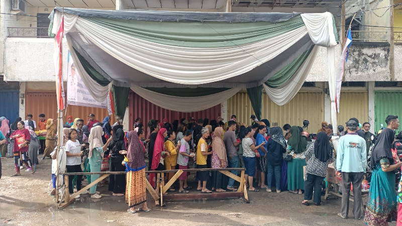 Pasar Murah Digelar di 126 Kelurahan Bandar Lampung untuk Cegah Inflasi