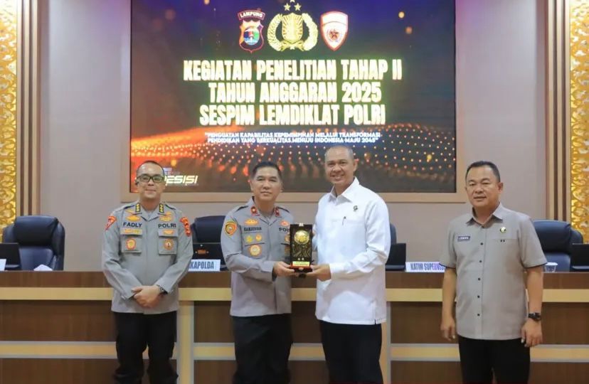 Wakapolda Lampung Tekankan Kepemimpinan Transformasional di FGD Sespim