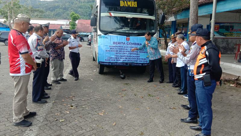 DAMRI Resmi Layani Trayek Liwa-Kebuntebu PP, Segini Tarifnya   