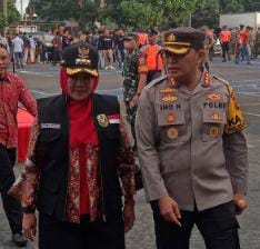 Polresta Bandar Lampung Siagakan 480 Personel untuk Keamanan Malam Tahun Baru 2024