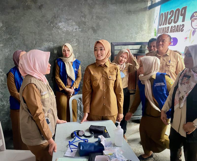 Wagub Jihan Tinjau Lokasi Banjir dan Pastikan Pelayanan Optimal