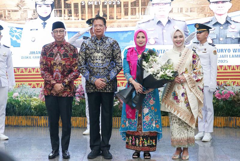 Gubernur Lampung Apresiasi Kuntadi dan Sambut Kajati Baru, Danang Suryo Wibowo