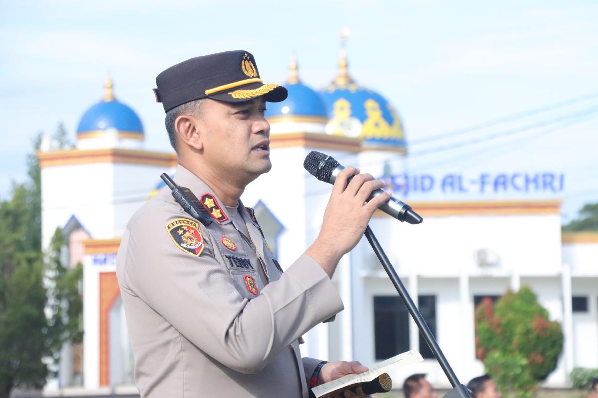 Cegah Judi Online, Polres Lampung Utara Bentuk Posko Aduan Internal