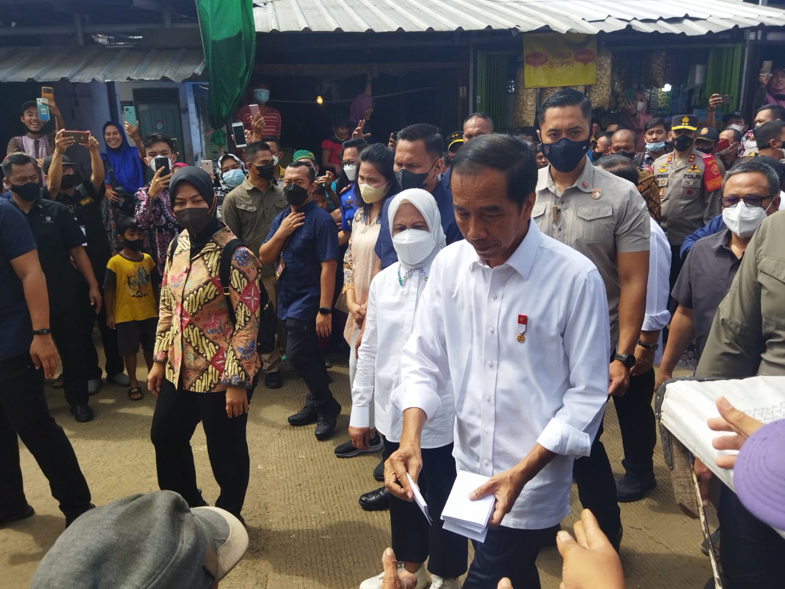 Usai Jadi Saksi Pernikahan Putra Gubernur, Presiden Jokowi akan Kunjungi Pasar Pasirgintung 