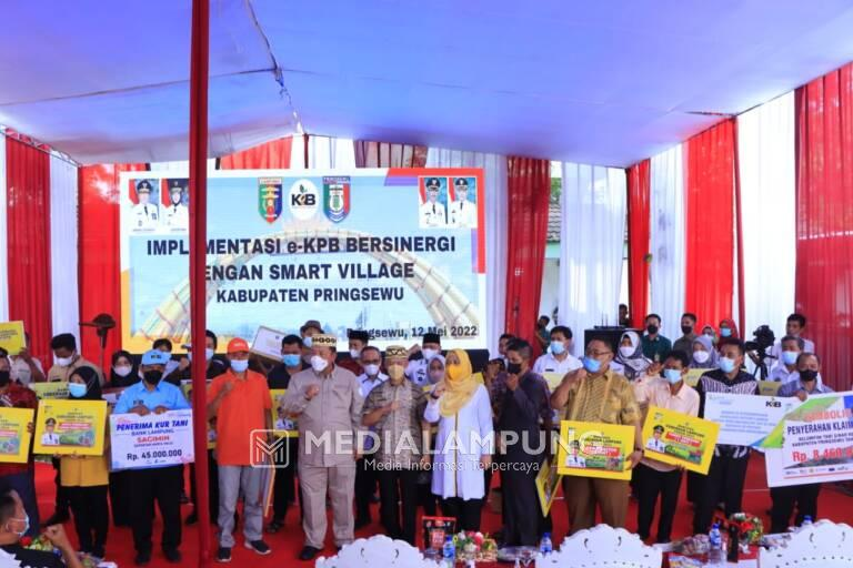 Gubernur Lampung Hadiri Kegiatan Implementasi E-KPB Se-Pringsewu
