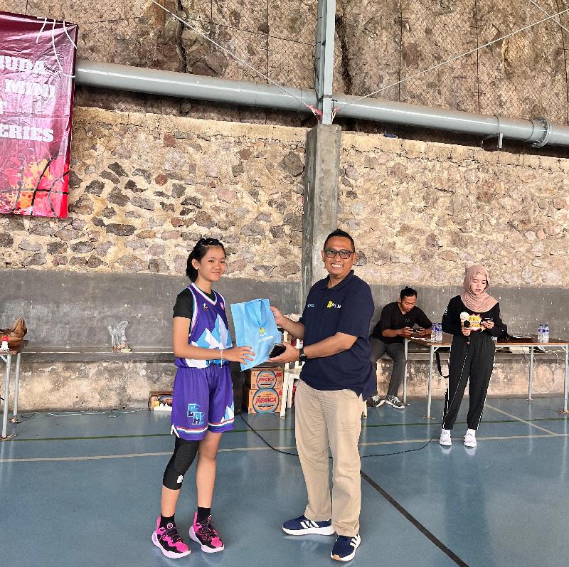PLN Dukung Bakat dan Prestasi Atlet Muda di Exhibition Mini Basket Lampung Series 2025