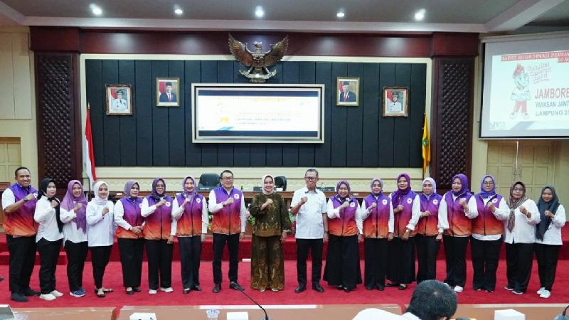 Riana Pimpin Rapat Persiapan Jamnas VII Yayasan Jantung Indonesia, Lampung Jadi Tuan Rumah