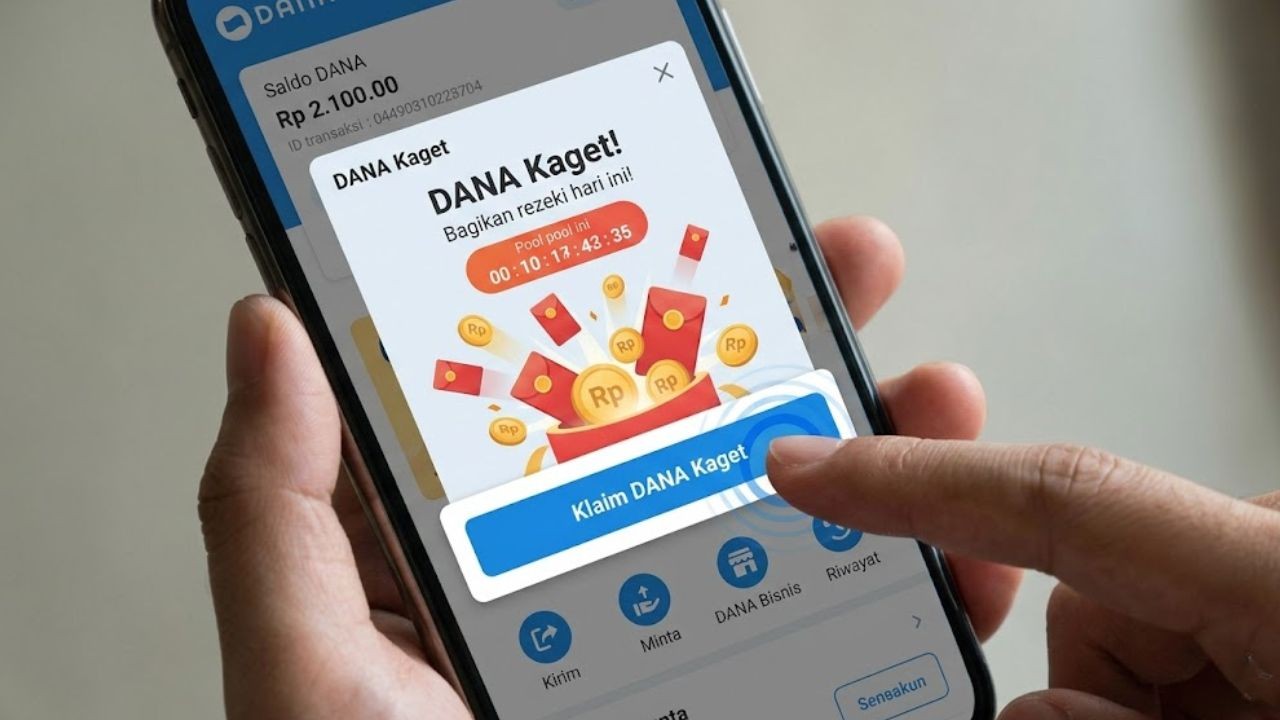 Saldo DANA Kaget Hingga Rp231.000? Ini Cara Klaim dan Risikonya