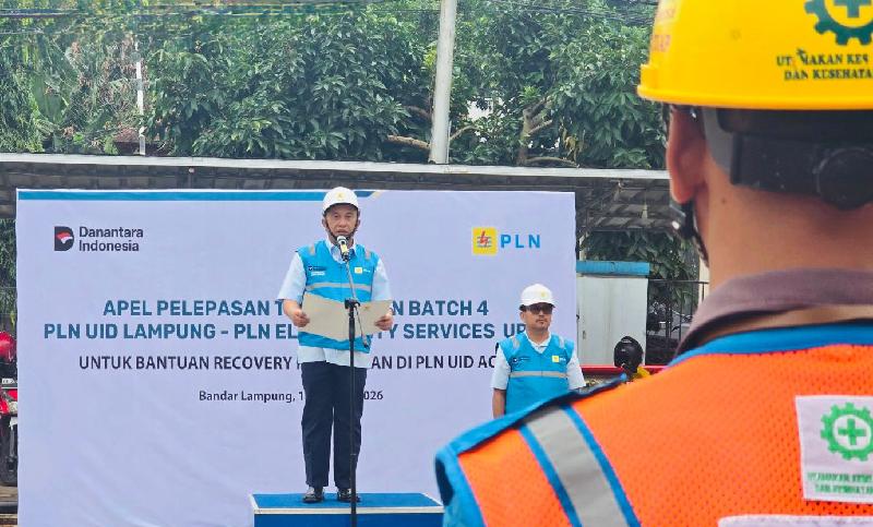 Aksi Kemanusiaan PLN UID Lampung, 23 Relawan Diterjunkan Pulihkan Listrik Aceh