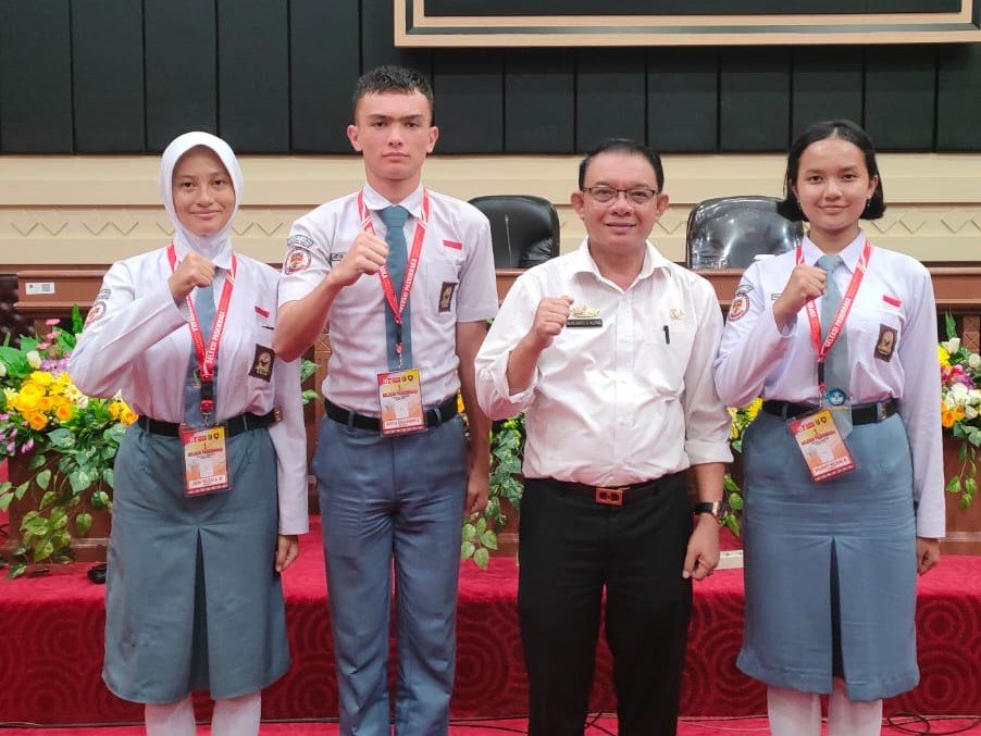 Tiga Siswa Asal Lampung Barat Lulus Seleksi Paskibraka Tingkat Provinsi