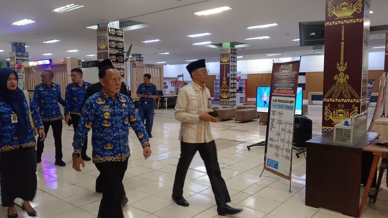 Ombudsman Perwakilan Lampung Monitoring Mall Pelayanan Publik Lampung Utara