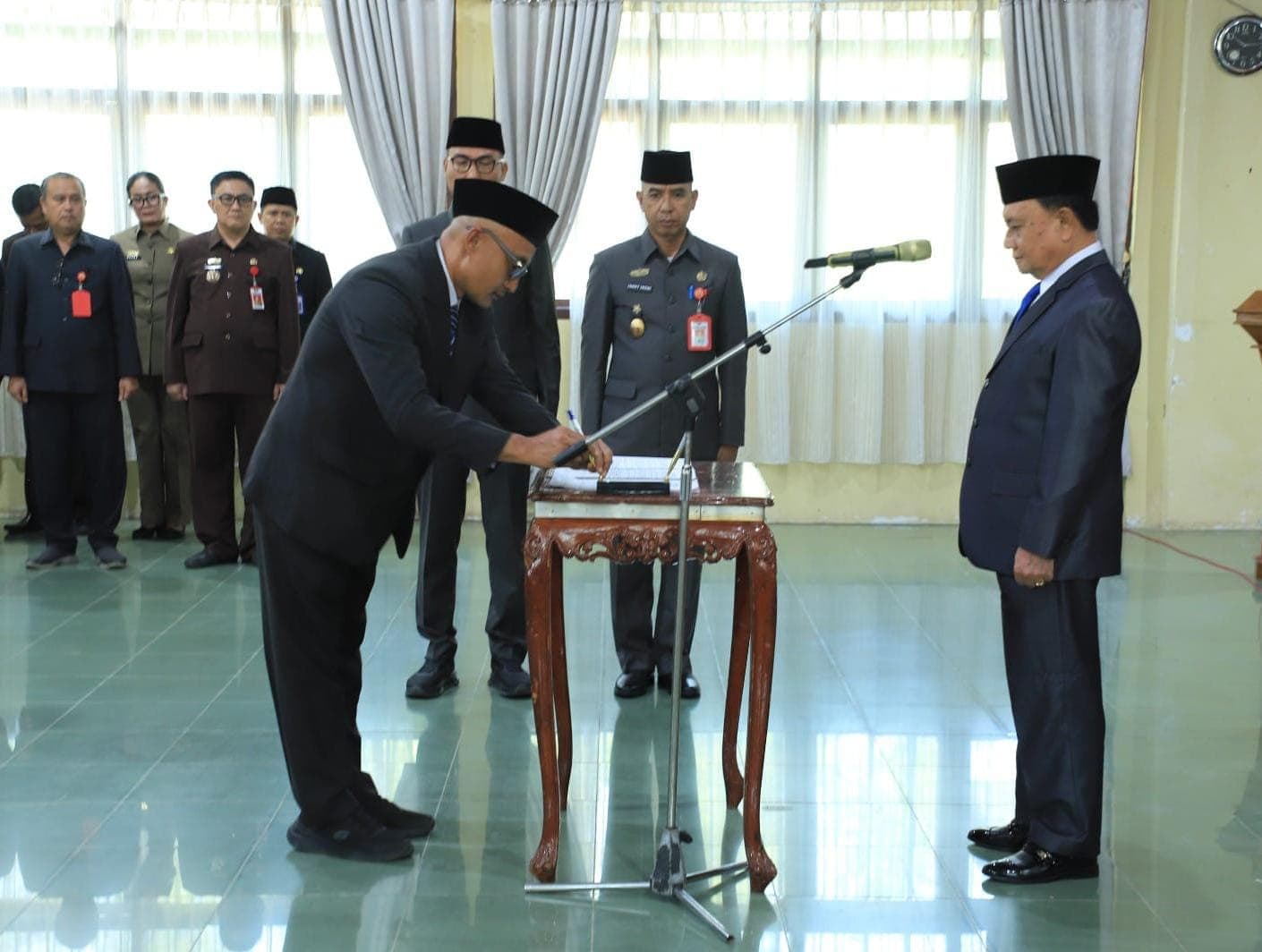 31 Pejabat Struktural dan Fungsional di Lampung Barat Dilantik