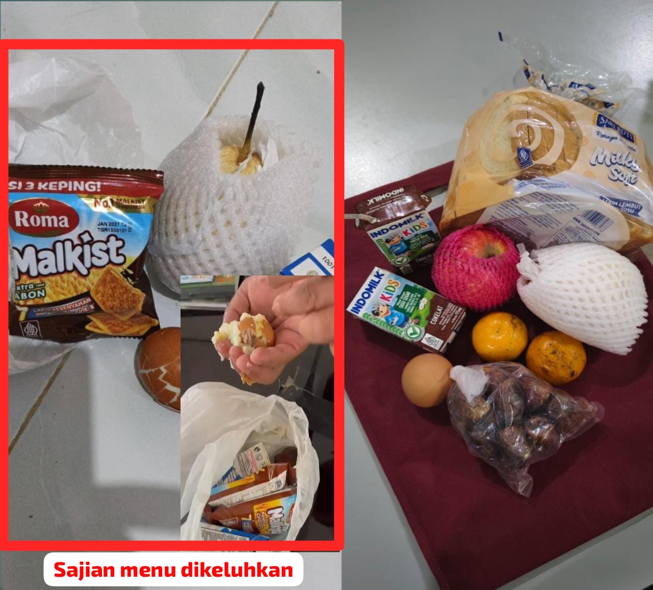 Anggaran Sama, Menu Berbeda? Wali Murid SDN 1 Way Mengaku Soroti Kualitas Sajian MBG