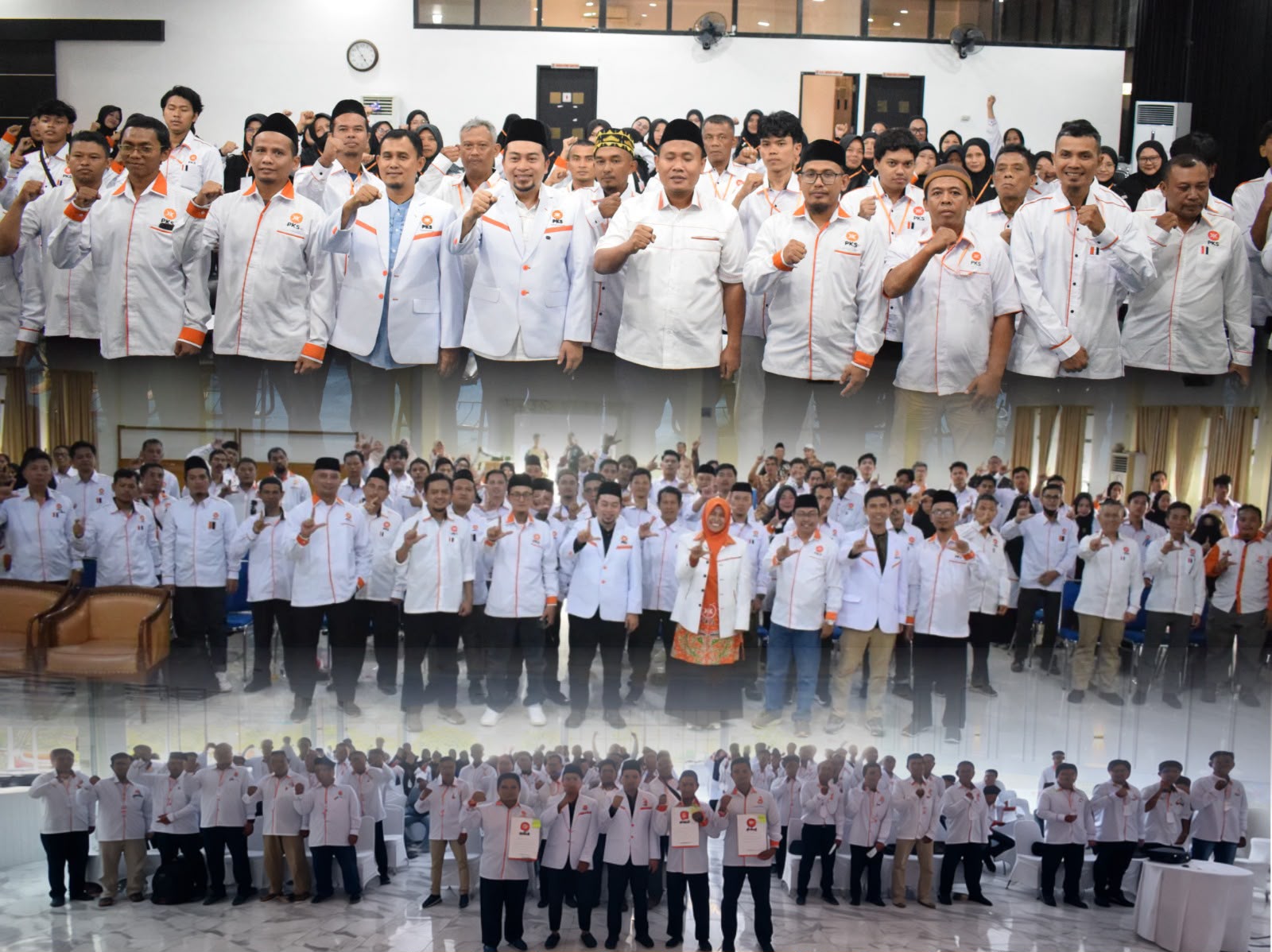 Lantik 630 Pengurus Ranting, PKS Bandar Lampung Bidik Kota Maju dan Sejahtera