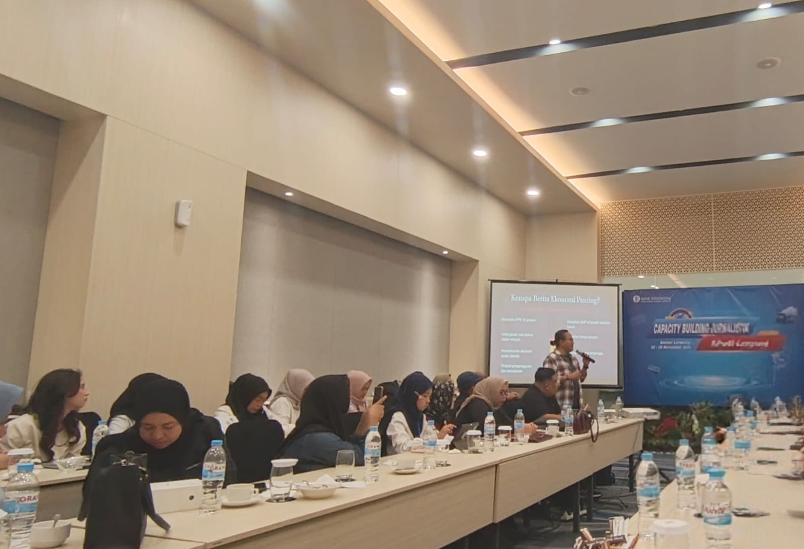 Gelar Capacity Building BI Lampung Perkuat Skill Jurnalistik Daerah