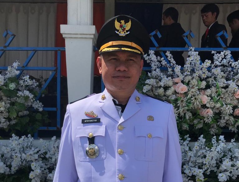 Cegah Kebakaran Lahan, Camat Pulau Pisang: Jangan Bakar Sampah Sembarangan