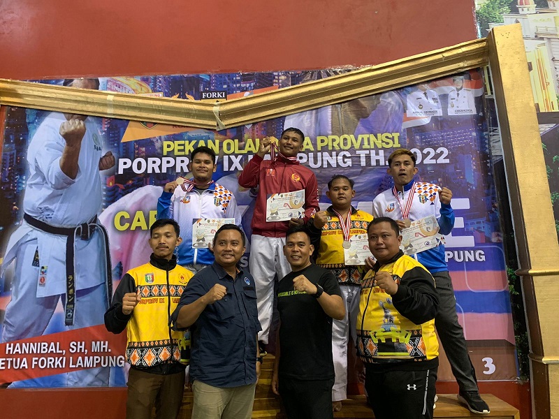 Kontingen Lampung Barat Sudah Kumpulkan 22 Medali, 10 Diantaranya Emas 